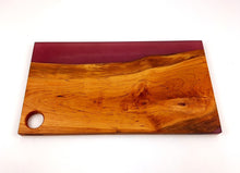 Cherry Epoxy Resin Charcuterie Board