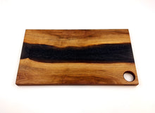 Walnut Epoxy Resin River Charcuterie Board