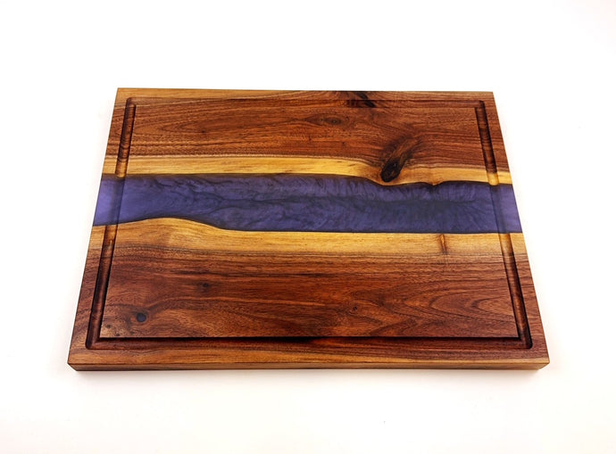 Walnut Epoxy Resin River Cutting Board