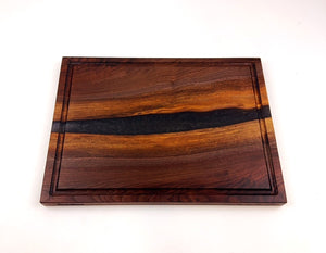 Walnut Epoxy Resin River Cutting Board