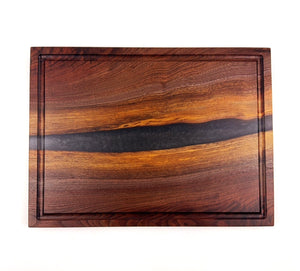 Walnut Epoxy Resin River Cutting Board