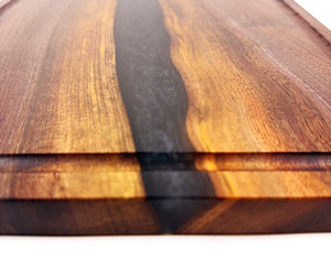 Walnut Epoxy Resin River Cutting Board