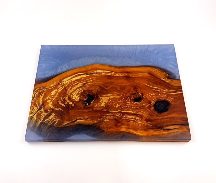 Applewood Epoxy Resin Charcuterie Board