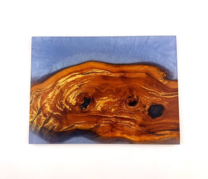 Applewood Epoxy Resin Charcuterie Board