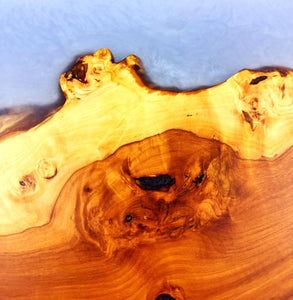 Applewood Epoxy Resin Serving Tray