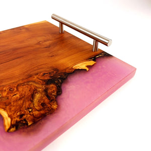 Applewood Epoxy Resin Serving Tray