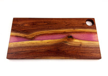 Walnut Epoxy Resin River Charcuterie Board