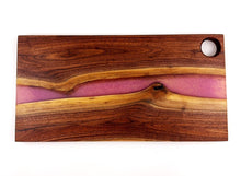 Walnut Epoxy Resin River Charcuterie Board