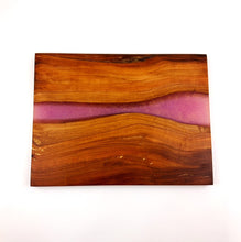 Applewood Epoxy Resin River Cutting Board