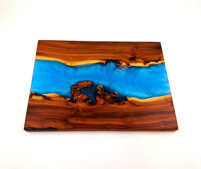 Applewood Epoxy Resin Charcuterie Board