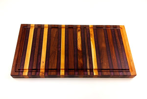 Multi-Wood Epoxy Resin Cutting Board