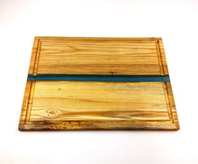 Lightweight Spalted Ash Epoxy Resin River Cutting Board