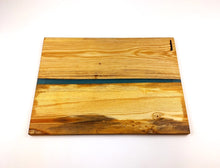 Lightweight Spalted Ash Epoxy Resin River Cutting Board