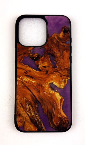 Applewood Epoxy Resin iPhone 16 Pro Max Case