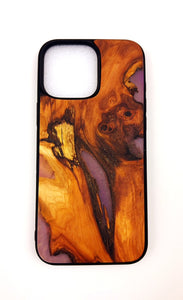 Applewood Epoxy Resin iPhone 16 Pro Max Case