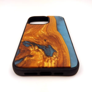 Applewood Epoxy Resin iPhone 15 Pro Max Case