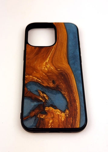 Applewood Epoxy Resin iPhone 16 Pro Max Case