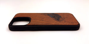 Walnut Epoxy Resin iPhone 15 Pro Max Case