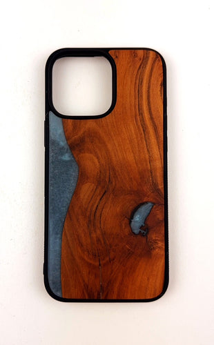 Applewood Epoxy Resin iPhone 16 Pro Max Case