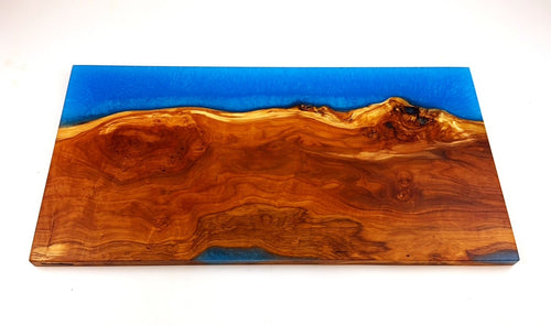 XL Applewood Epoxy Resin Charcuterie Board