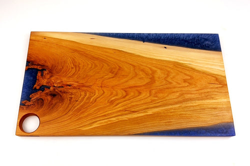 Cherry Epoxy Resin Charcuterie Board