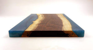 Walnut Epoxy Resin Charcuterie Board