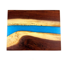 Walnut Epoxy Resin River Cutting Board