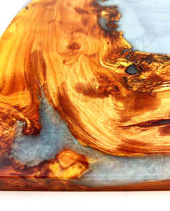Applewood Epoxy Resin Charcuterie Board