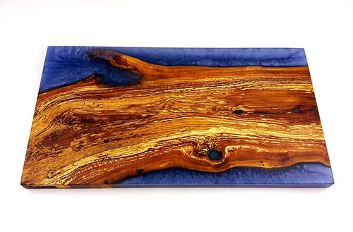Applewood Epoxy Resin Charcuterie Board