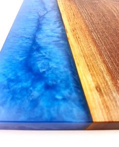 Walnut Epoxy Resin Charcuterie Board