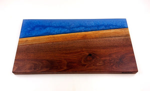 Walnut Epoxy Resin Charcuterie Board