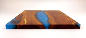 Applewood Epoxy Resin River Charcuterie Board