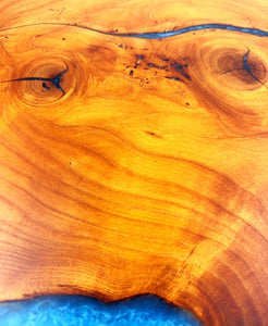 Cherry Epoxy Resin Cutting Board