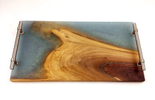 Walnut Epoxy Resin Serving Tray