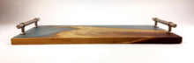 Walnut Epoxy Resin Serving Tray