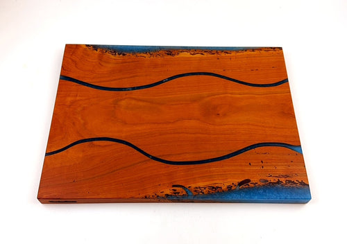 Cherry Epoxy Resin Cutting Board