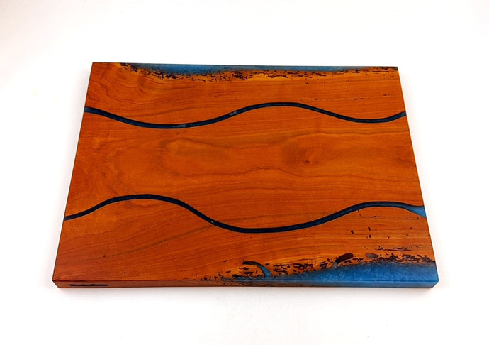Cherry Epoxy Resin Cutting Board