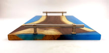 XL Walnut Epoxy Resin Serving Tray