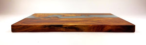 Applewood Epoxy Resin River Charcuterie Board