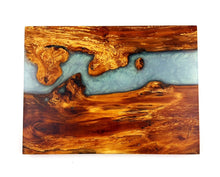 Applewood Epoxy Resin River Charcuterie Board