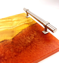 Olivewood Epoxy Resin Serving Tray