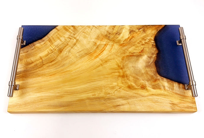 Maple Epoxy Resin Serving Tray