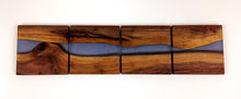 Walnut Epoxy Resin River Coasters (set of 4)