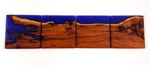 Applewood Epoxy Resin Coasters (set of 4)