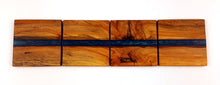 Applewood Epoxy Resin River Coasters (set of 4)