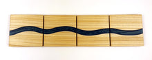 Poplar Epoxy Resin River Coasters (set of 4)