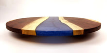 Walnut Epoxy Resin River Lazy Susan