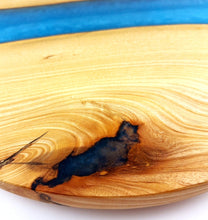 Chestnut Epoxy Resin River Lazy Susan