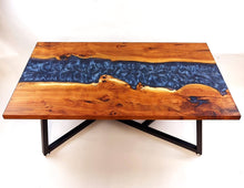 Applewood Epoxy Resin River Coffee Table