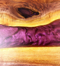 Walnut Epoxy Resin River Coffee Table